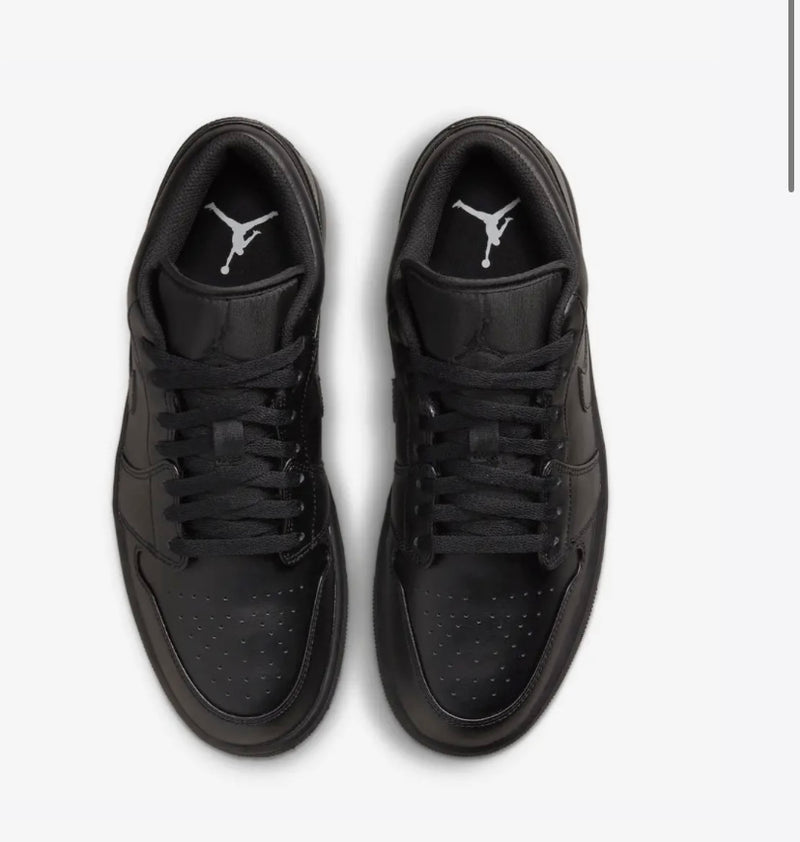 Air Jordan 1 Low Triple Black
