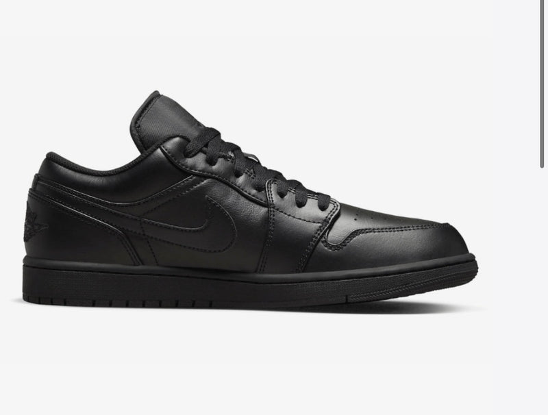 Air Jordan 1 Low Triple Black