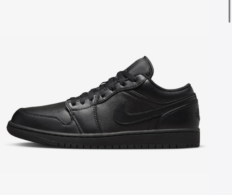 Air Jordan 1 Low Triple Black