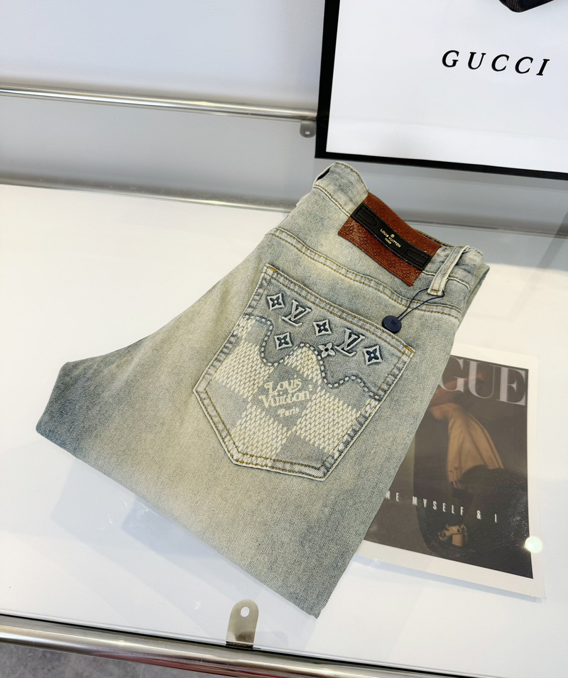 Calca Jeans Louis Vuitton