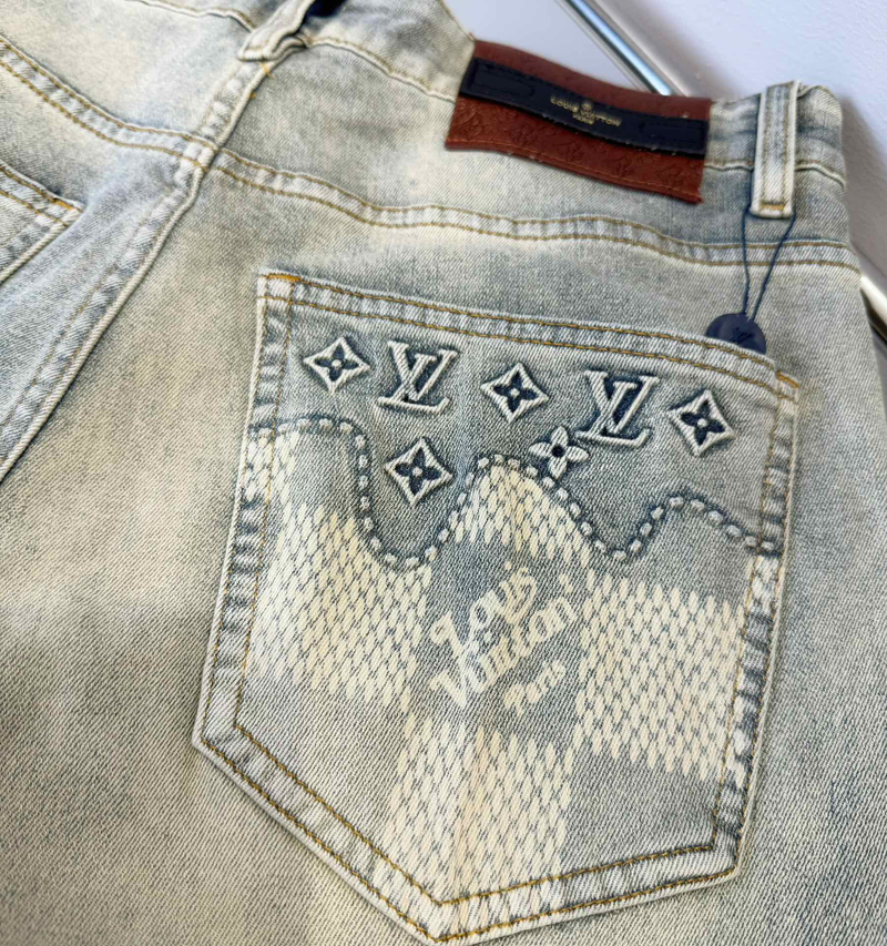 Calca Jeans Louis Vuitton