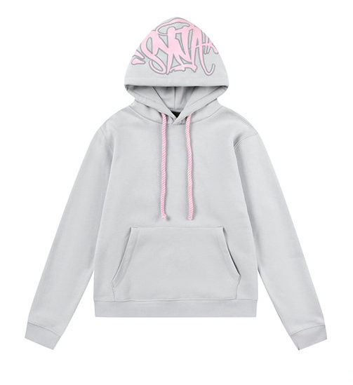 Moletom Syna World "Cinza e Rosa"